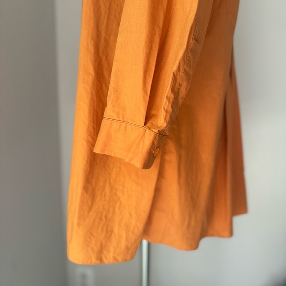 Marni Cotton Poplin Pleated Button-Up Shirt - Picture 5 of 8